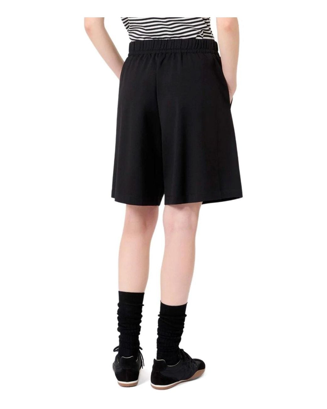Weekend by Maxmara Black Salpa Bermuda Shorts
