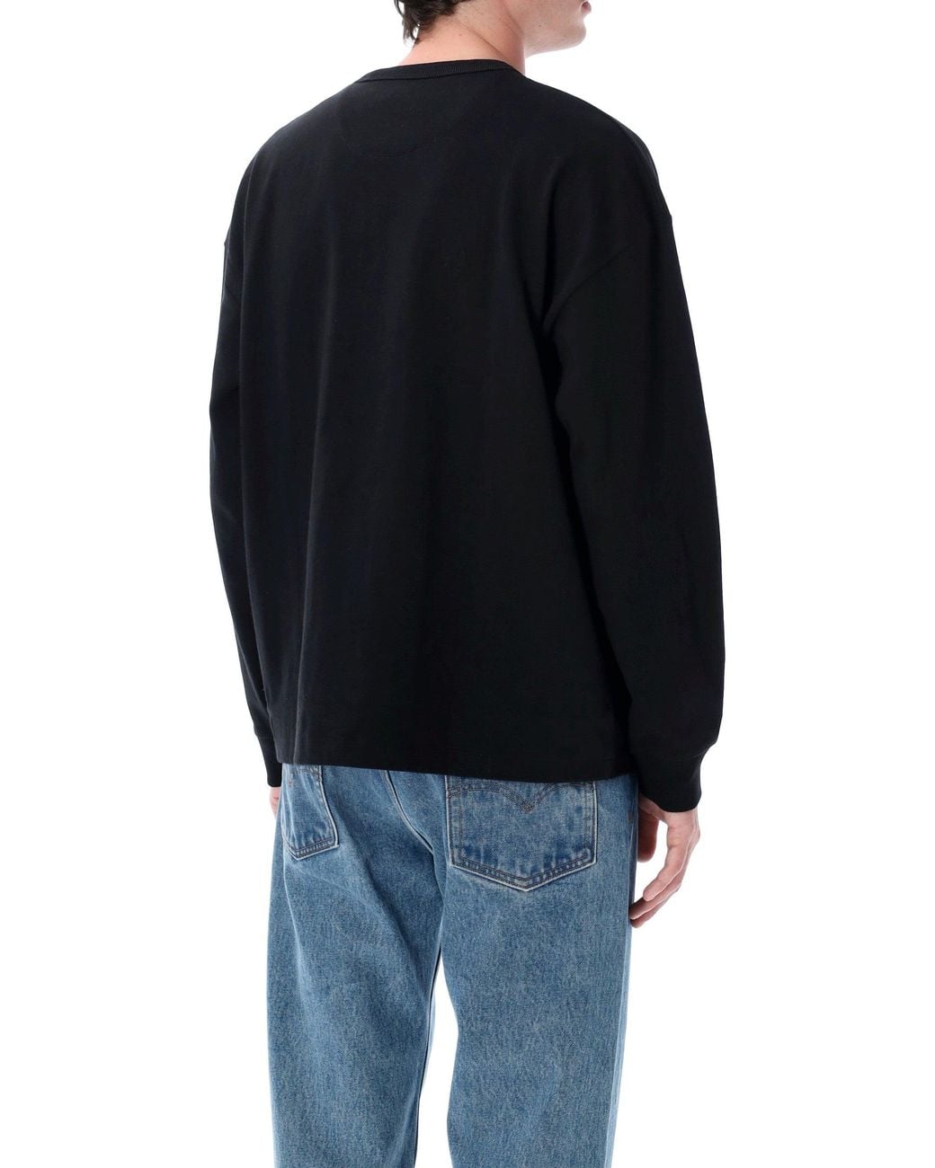 Polo Ralph Lauren Black Relaxed Fit Long-Sleeve T-Shirt