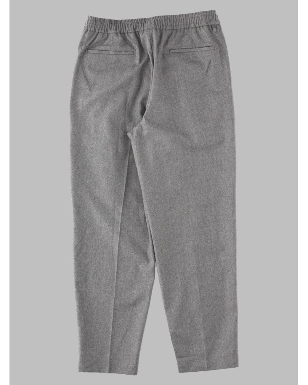 BE ABLE Gray Stretch Virgin Wool Jeans