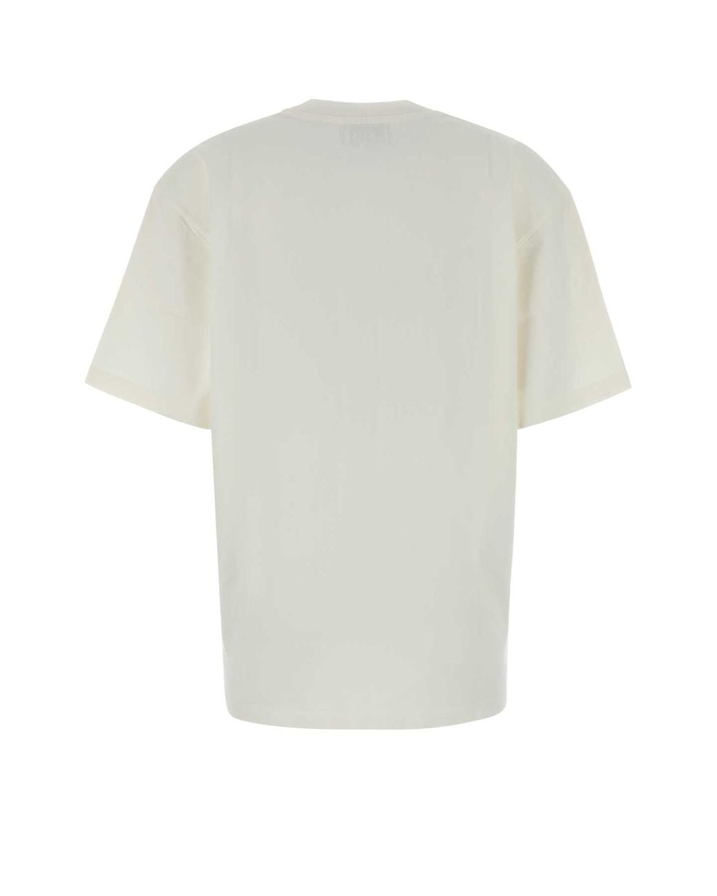 Ganni White Oversize Cotton T-Shirt