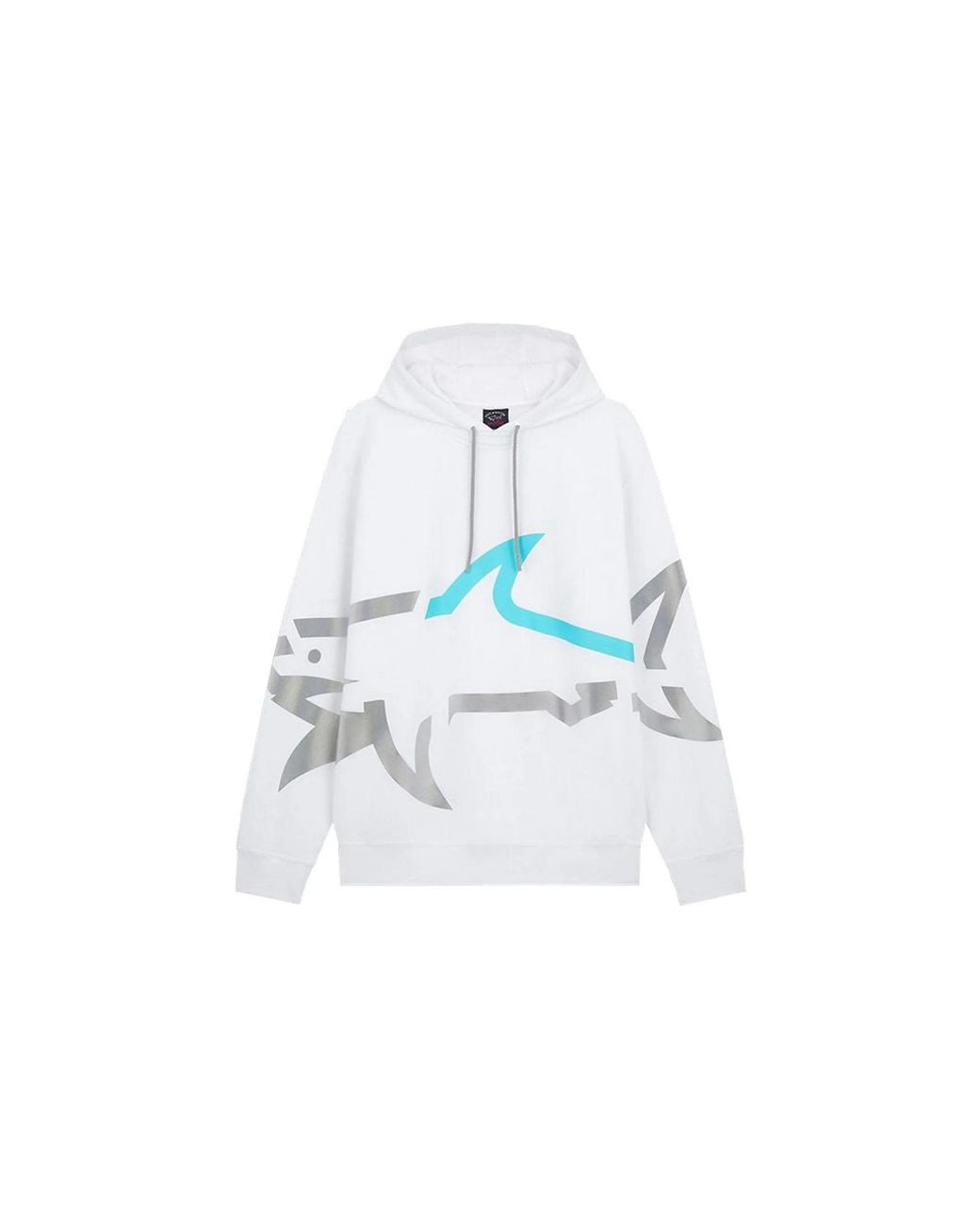Paul & Shark White Hooded Sweatshirt