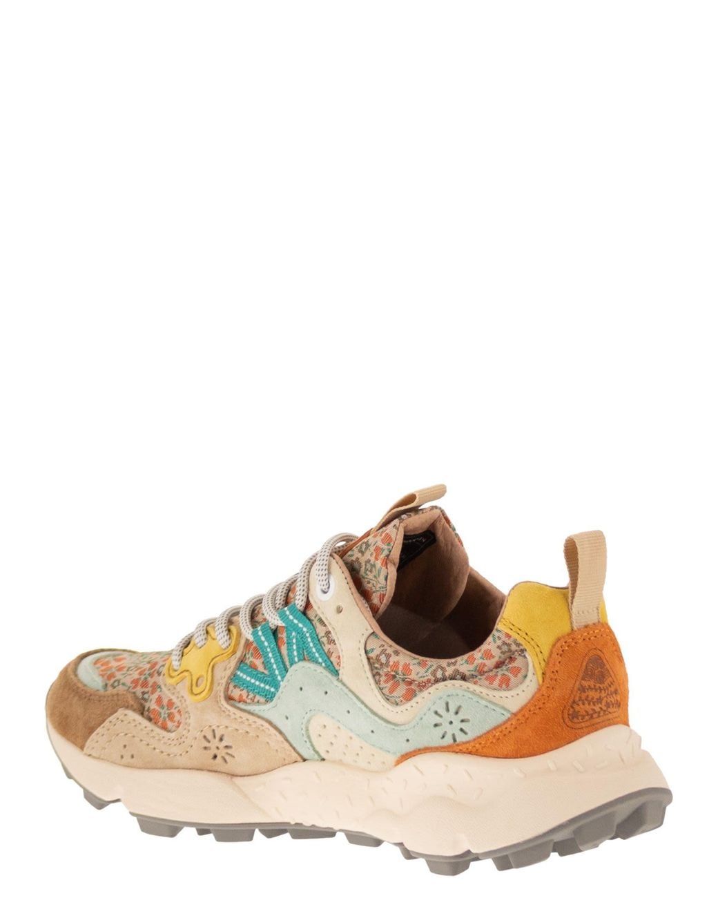 Flower Mountain Green Yamano 3 Sneakers