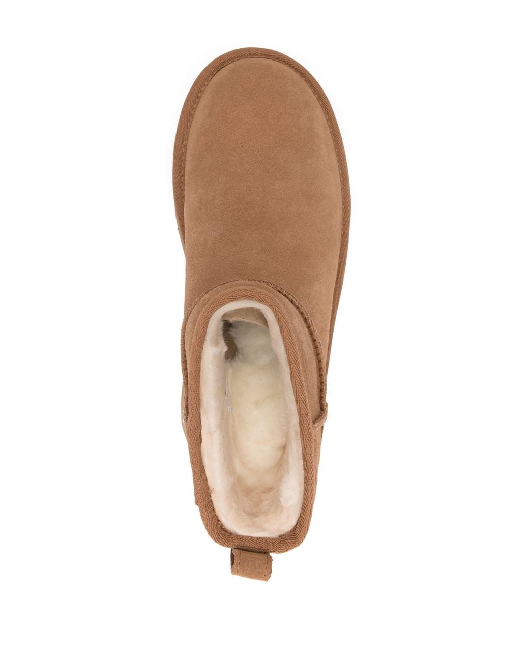 Ugg Brown "Classic Ultra Mini New Heights" Knöchelstiefel