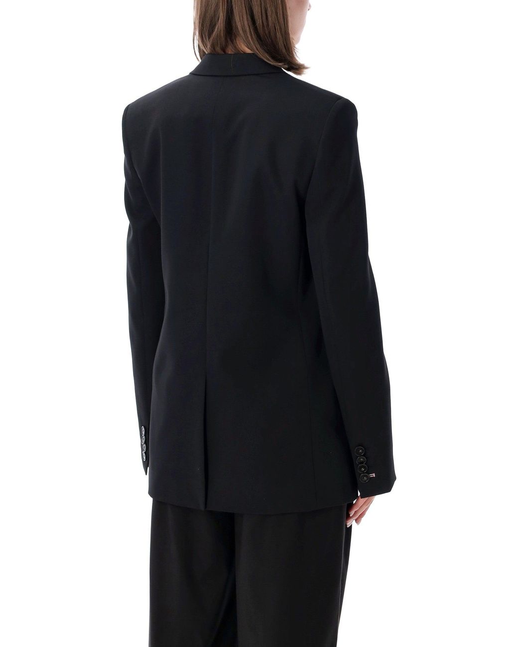 Stella McCartney Black Double-Breasted Blazer