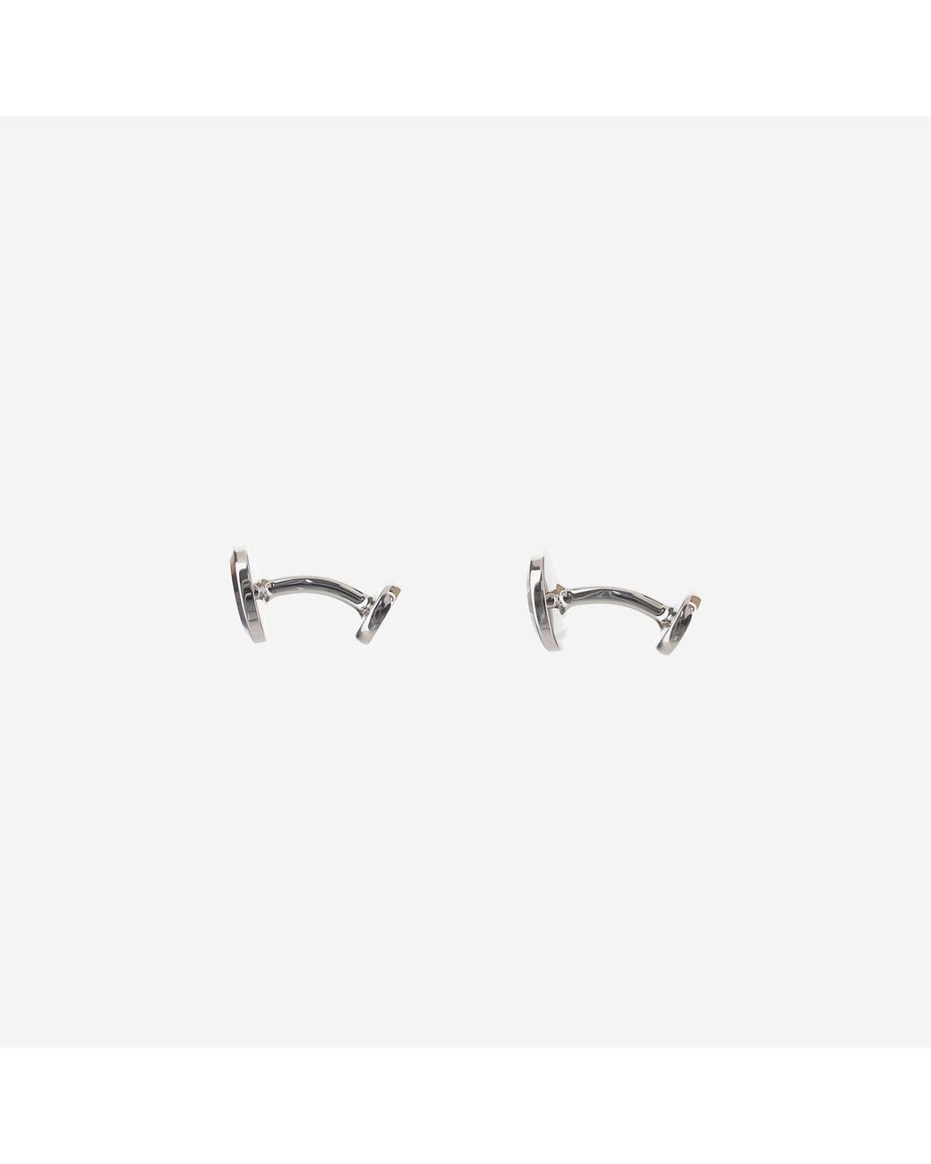 Boss Metallic Brass Cufflinks With Logo