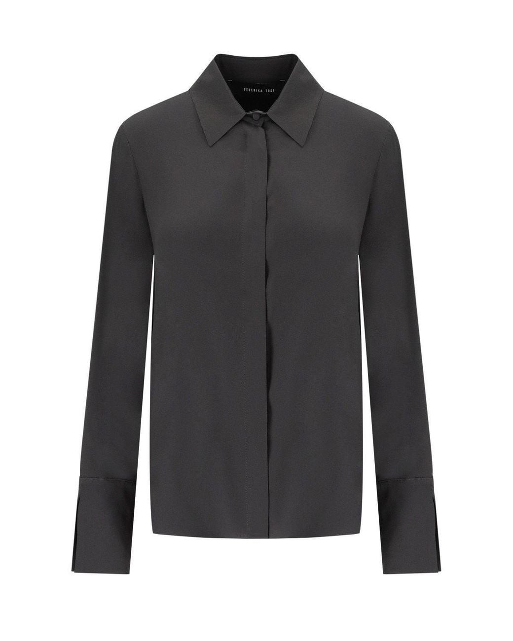 FEDERICA TOSI Black Dark Shirt