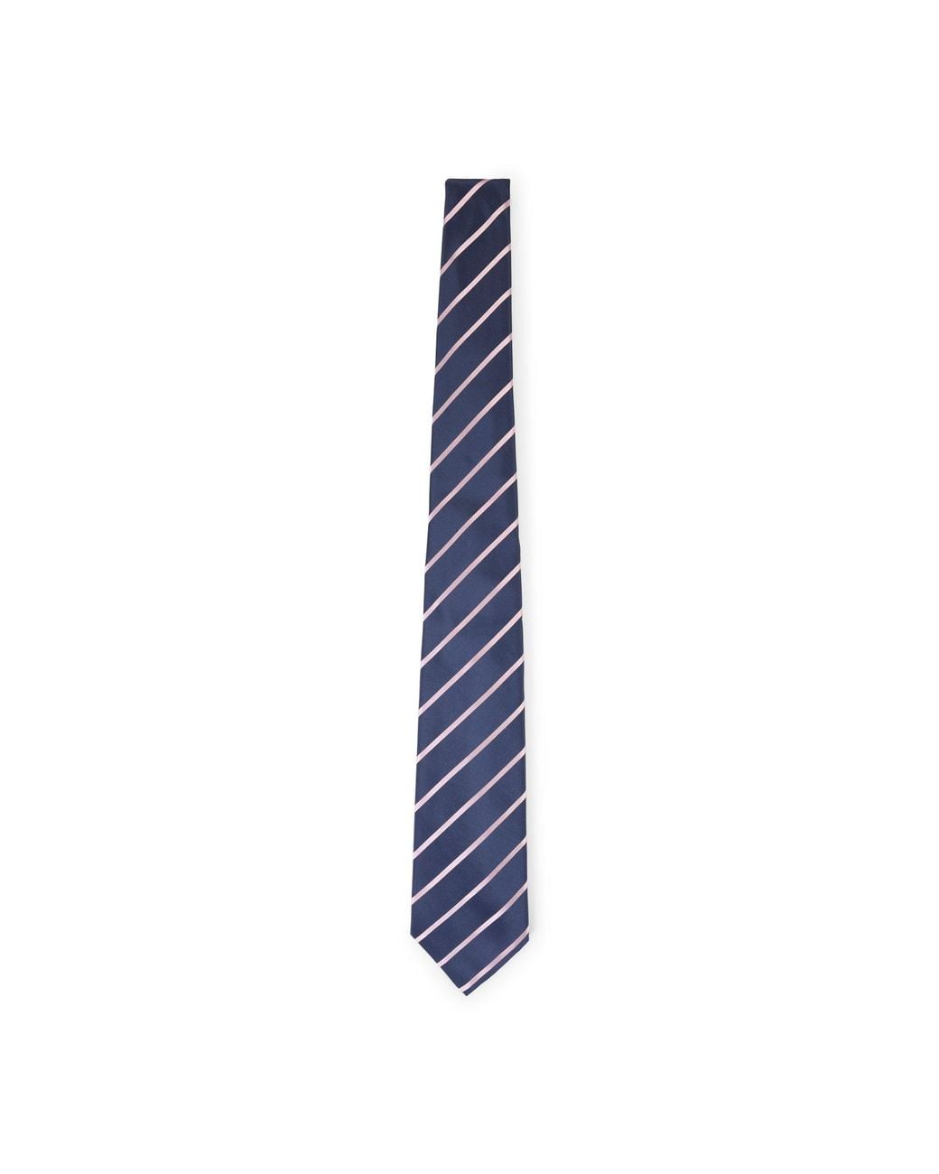 Kiton Blue Multi Silk Tie for men