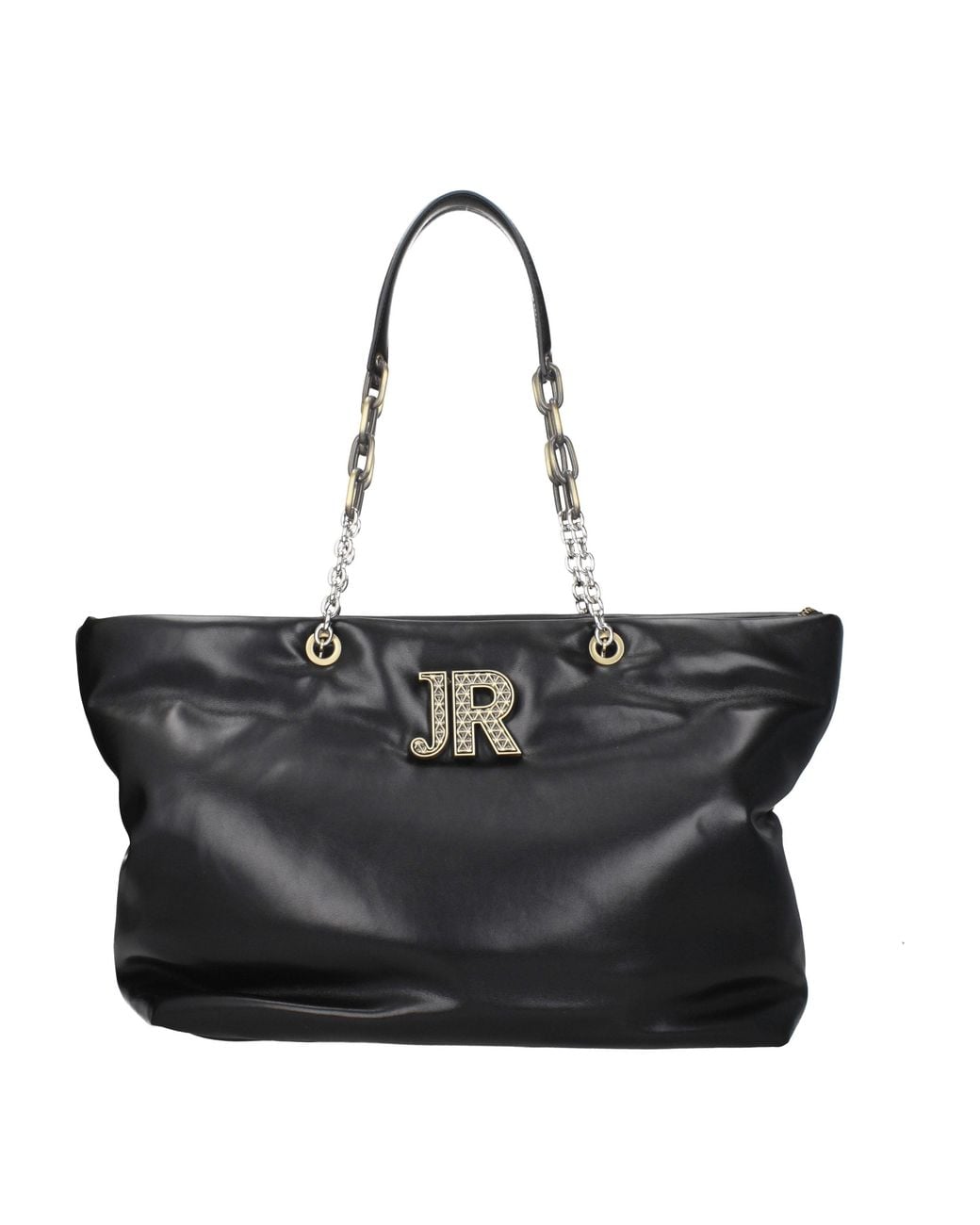 John Richmond Black Shoulder Bags Polyurethane
