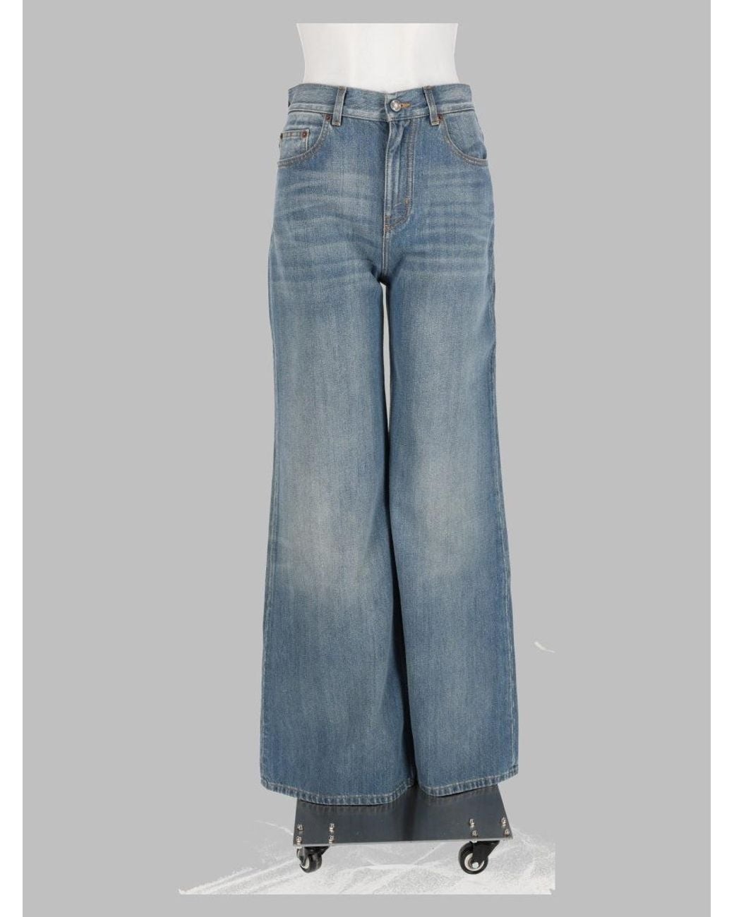 Chloé Blue 100% Cotton Jeans