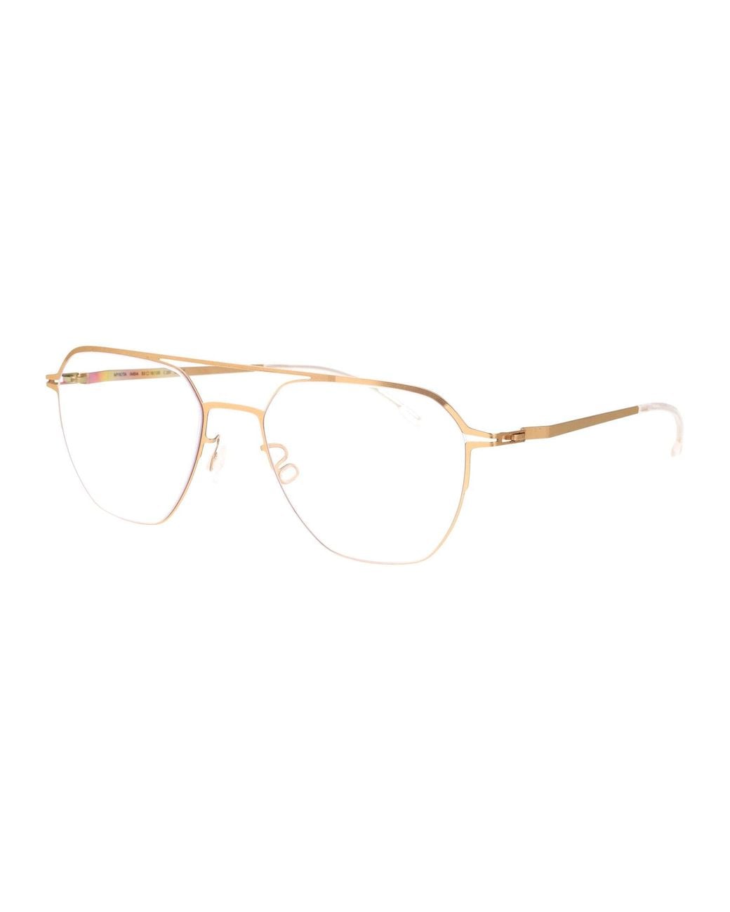 Mykita Metallic Aviator Optical Imba Champagne