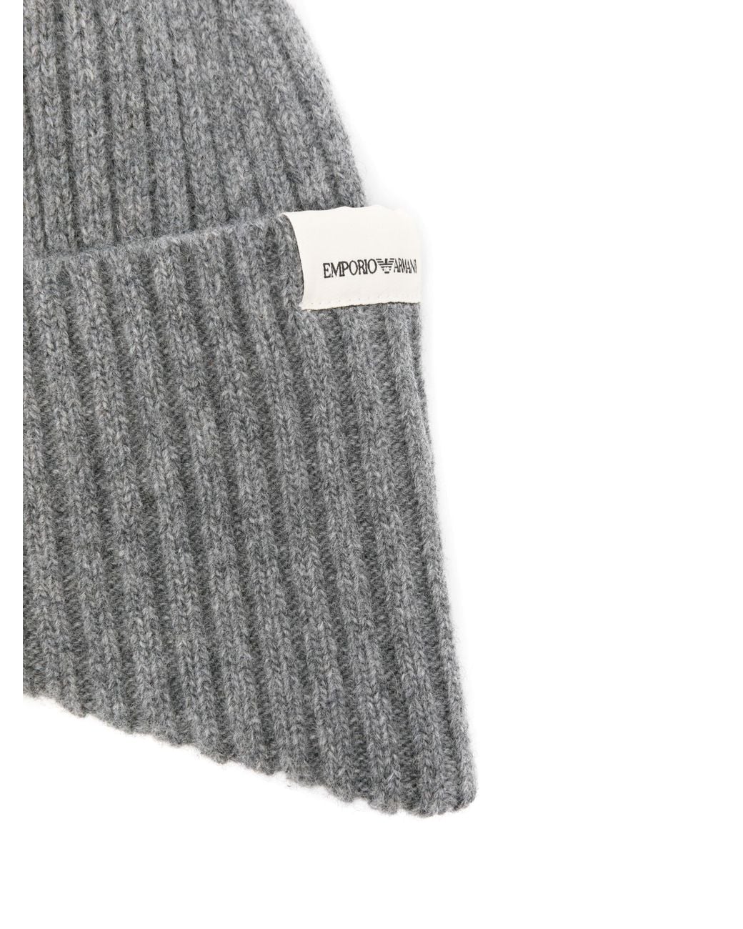 Emporio Armani Gray Hats for men