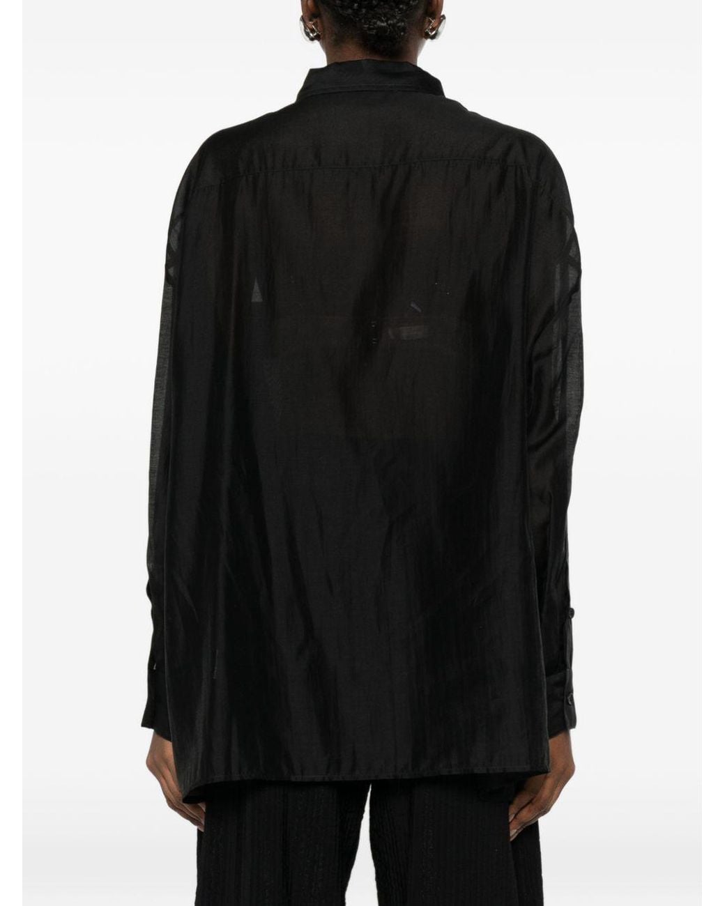 THE LATEST Black Thelatest Long-Sleeve Shirt