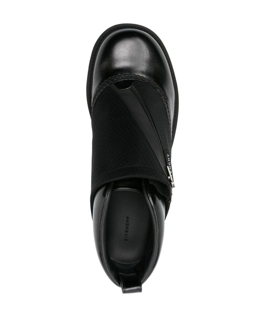 Givenchy Black Storm Leather Ankle Boots for men