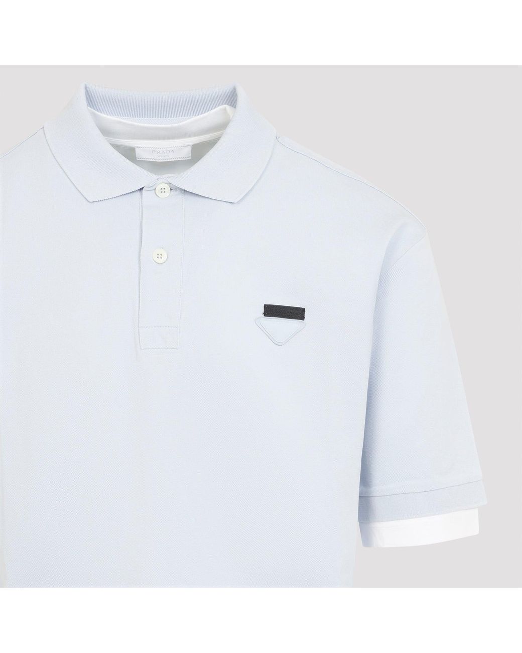 Polo Prada en coloris Blue