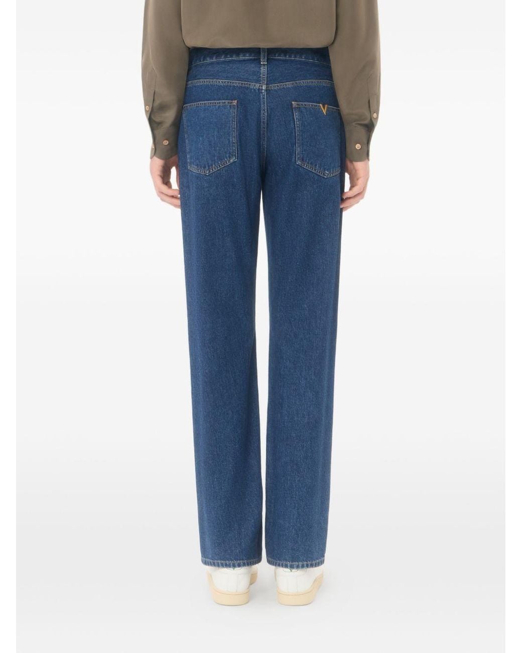 Valentino Blue V Denim Jeans