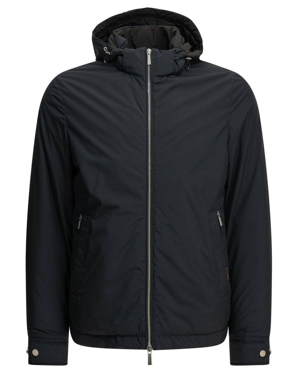 Moorer Kort Donsjack "albini Stp". in het Black