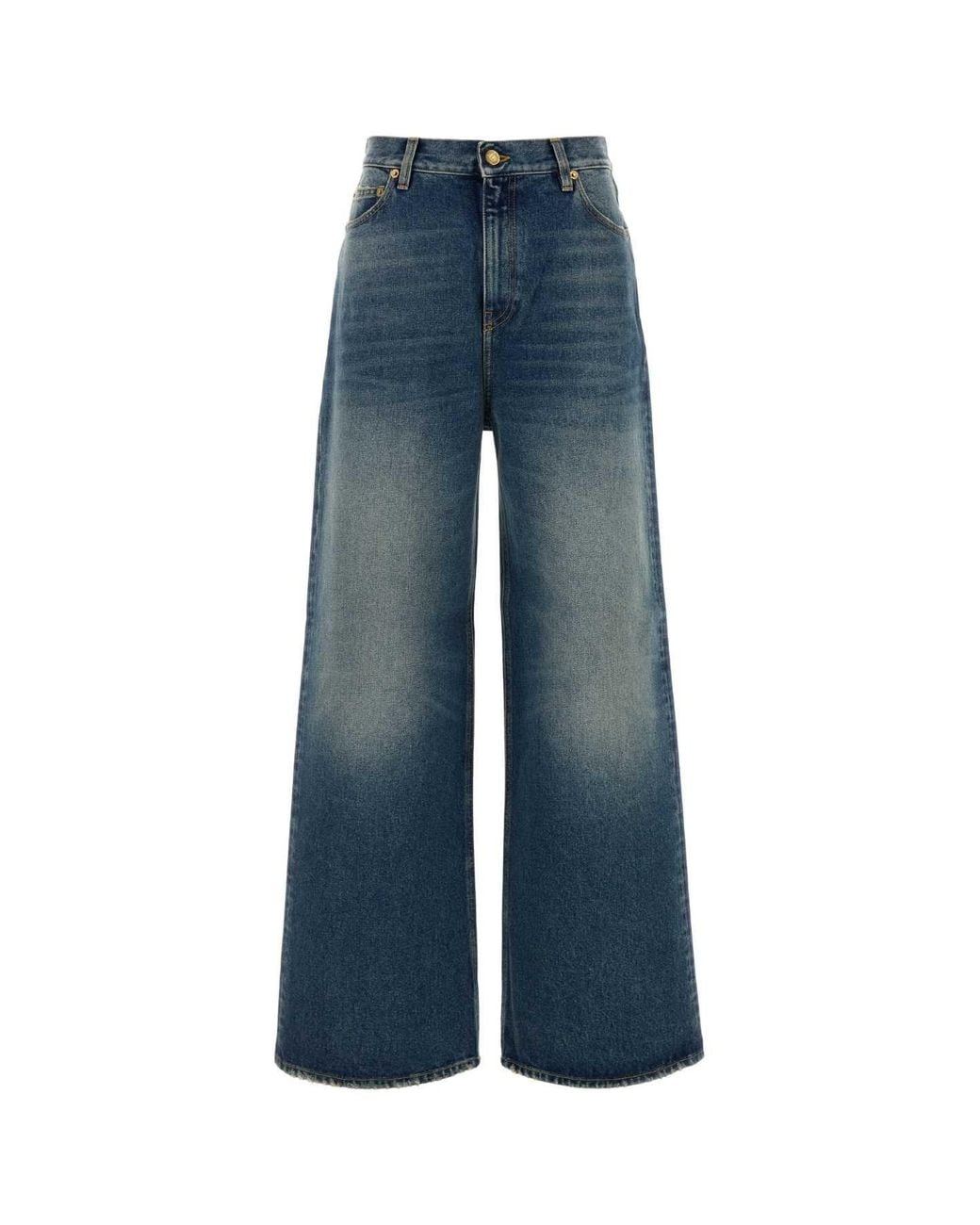 Golden Goose Deluxe Brand Blue Golden Goose Melody Boyfriend Jeans