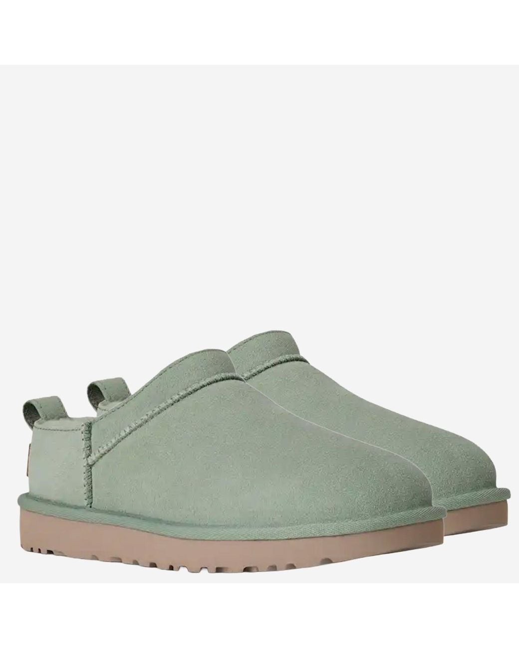 Ugg Green Ankle Boots Classic Micro