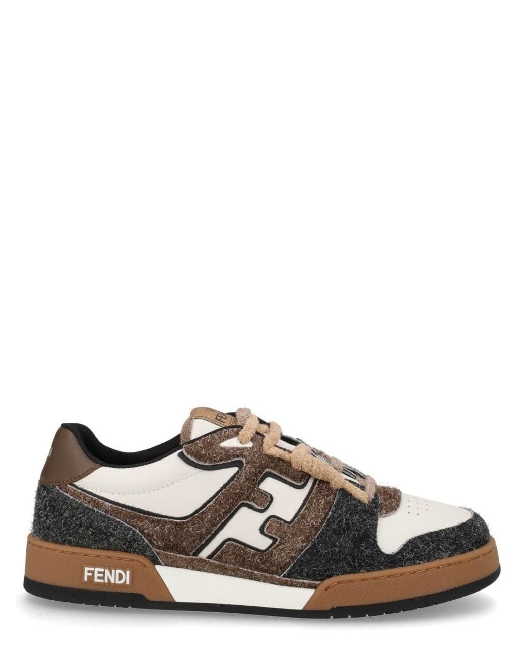 Fendi Brown Sneaker Match"