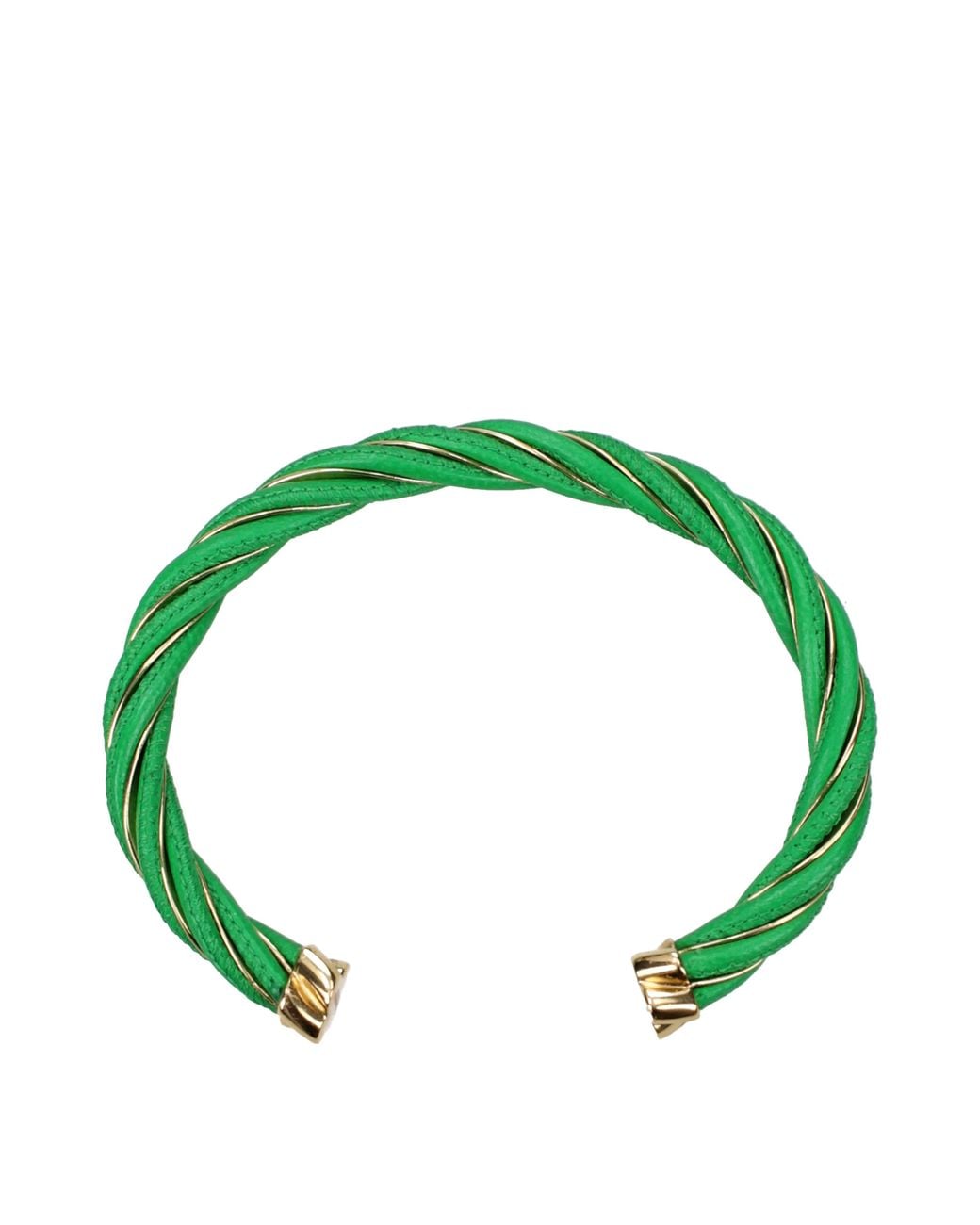 Bottega Veneta Green Bracelets/ Leather