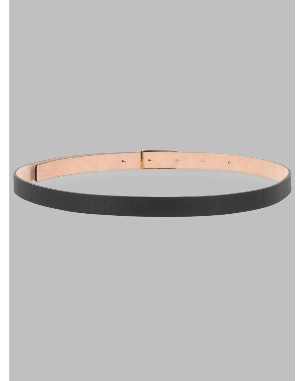 Victoria Beckham Natural Jumbo Frame Belt