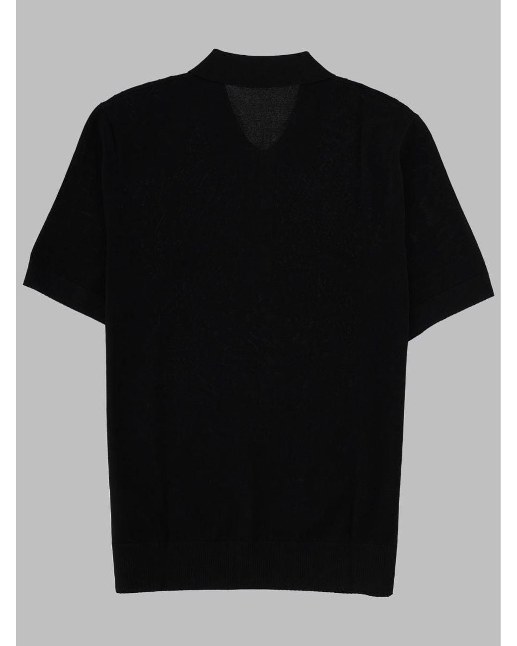 Fred Perry Black Polo