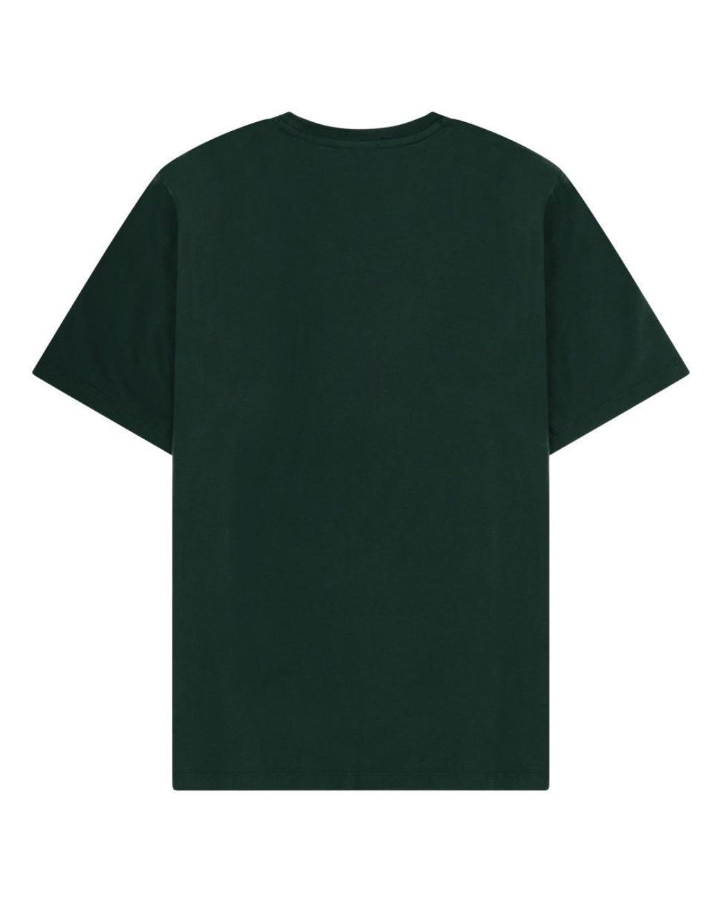 Maison Kitsuné Green T Shirt "Fox Head"