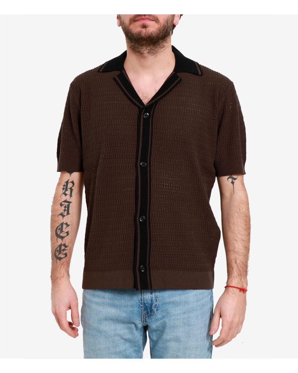 Paolo Pecora Brown Sweaters for men