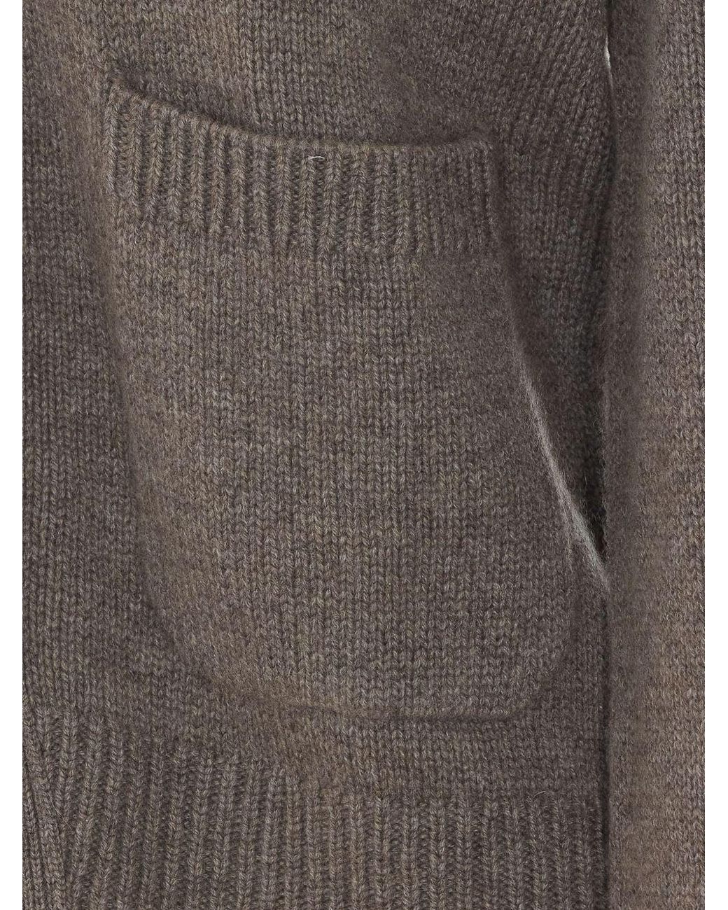 Lisa Yang Brown Danni Cashmere Cardigan