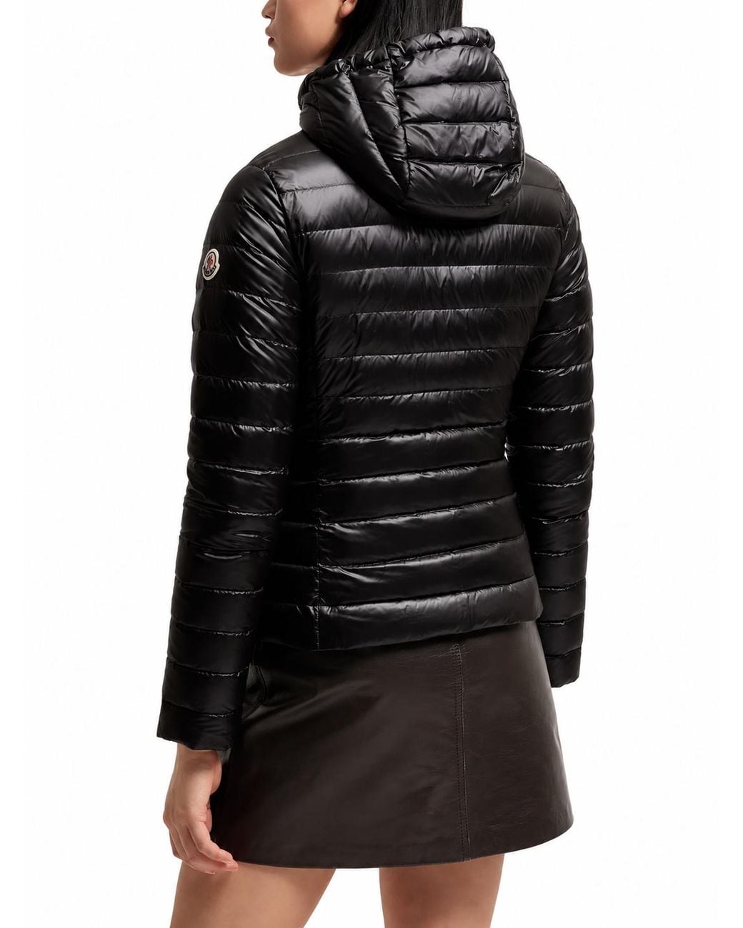 Moncler Igelhood-jas in het Black