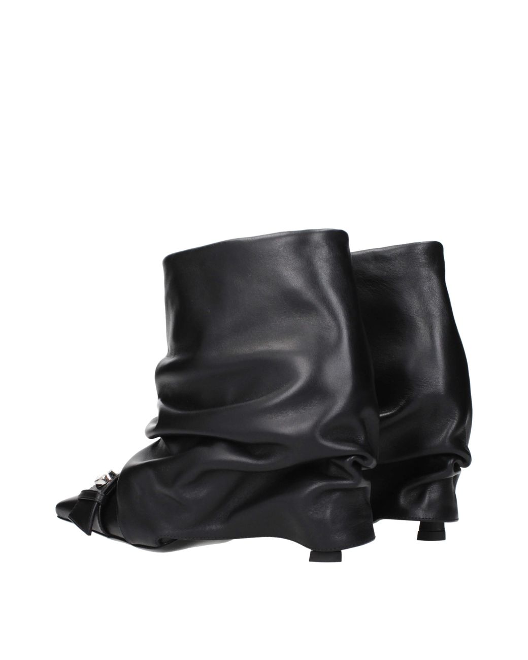 The Attico Black The Attic Juno Boots Skinned