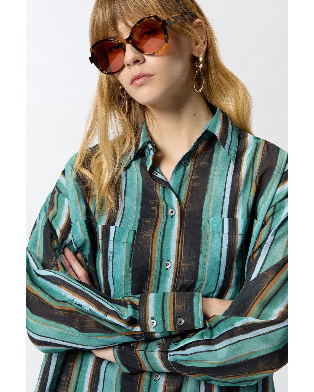 Pinko Green Pinko Multicolor