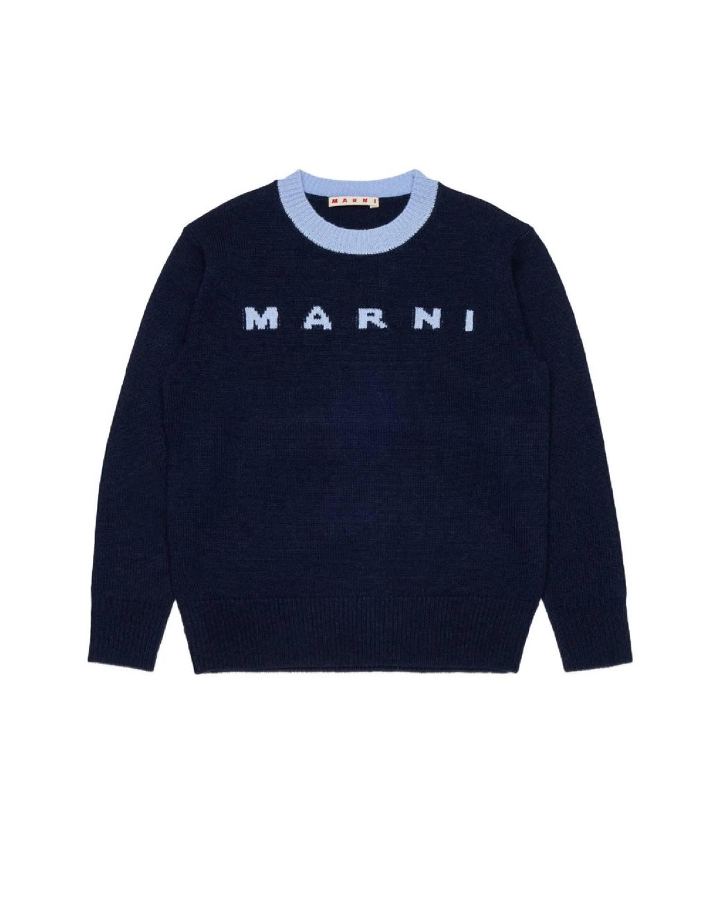 Marni Blue Mk33 U Maglia