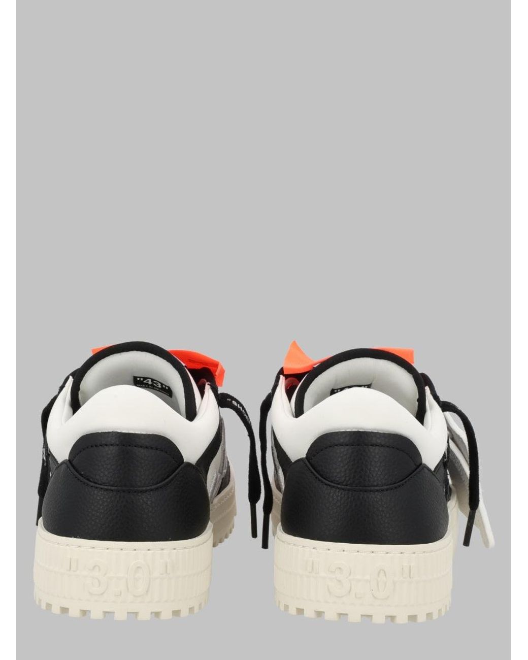 Off-White c/o Virgil Abloh Multicolor Sneakers Low Top 3.0 Court 74.Leather Trainers