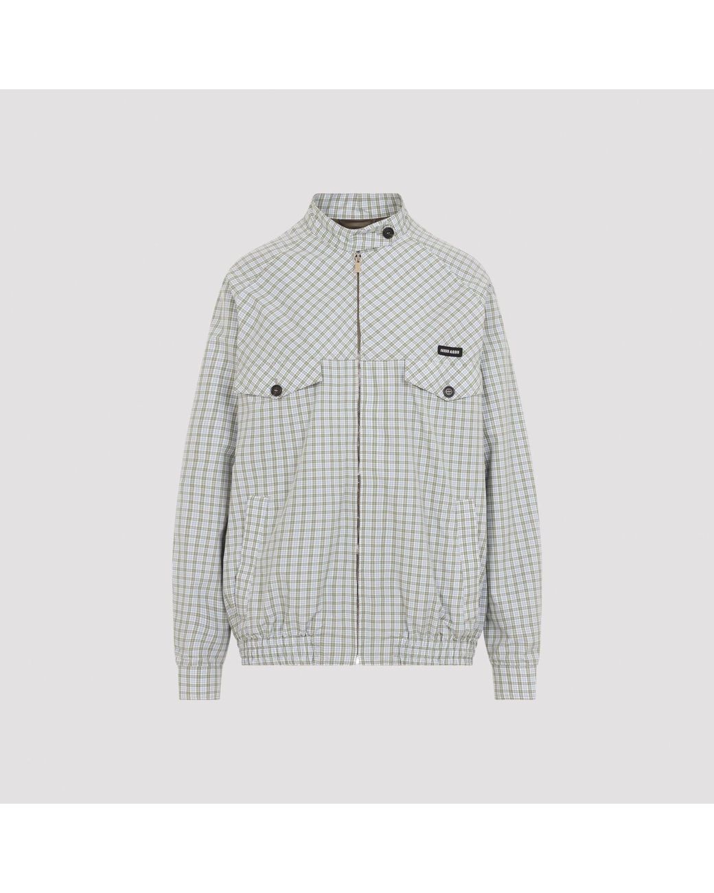 Miu Miu Gray Blouson
