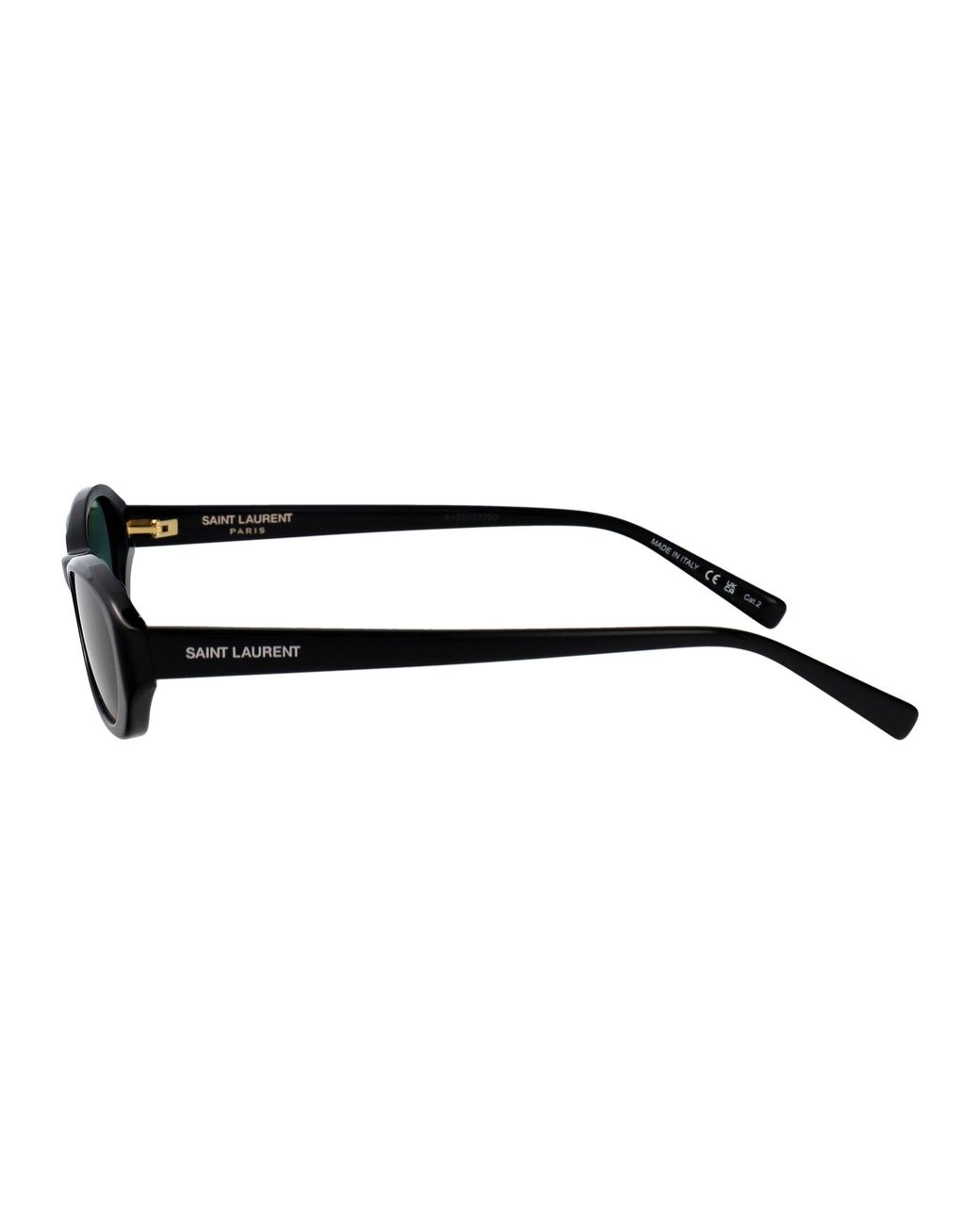Saint Laurent Green Acetate Sunglasses