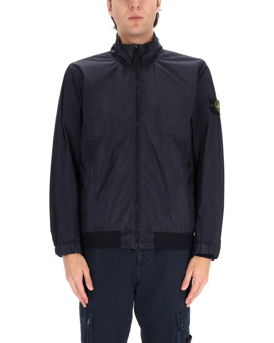 Stone Island Black Crinkle Reps Ny for men