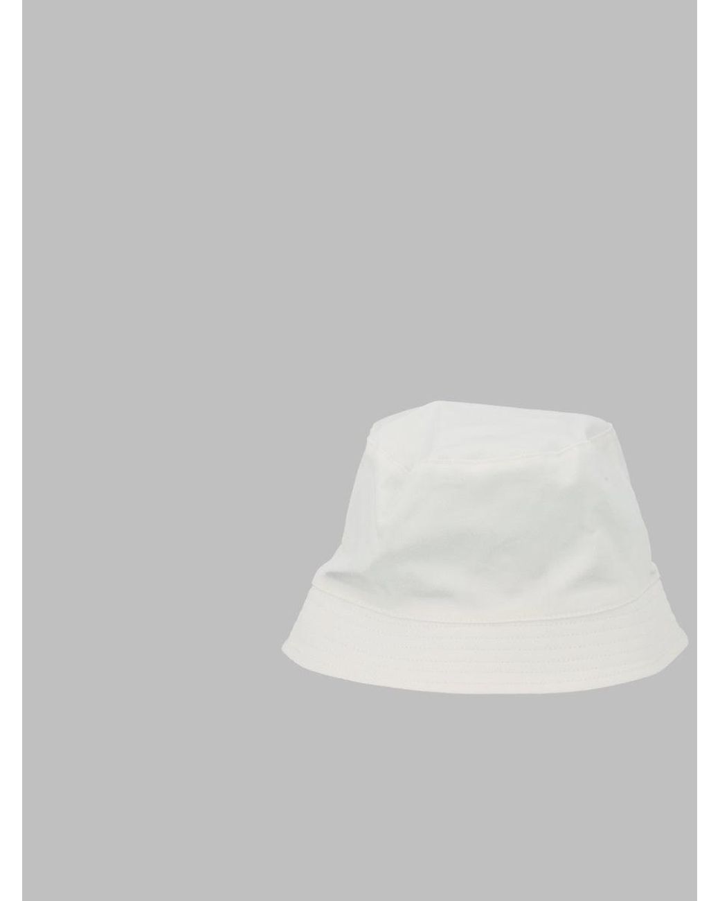 Moschino White Hat With Gift Box