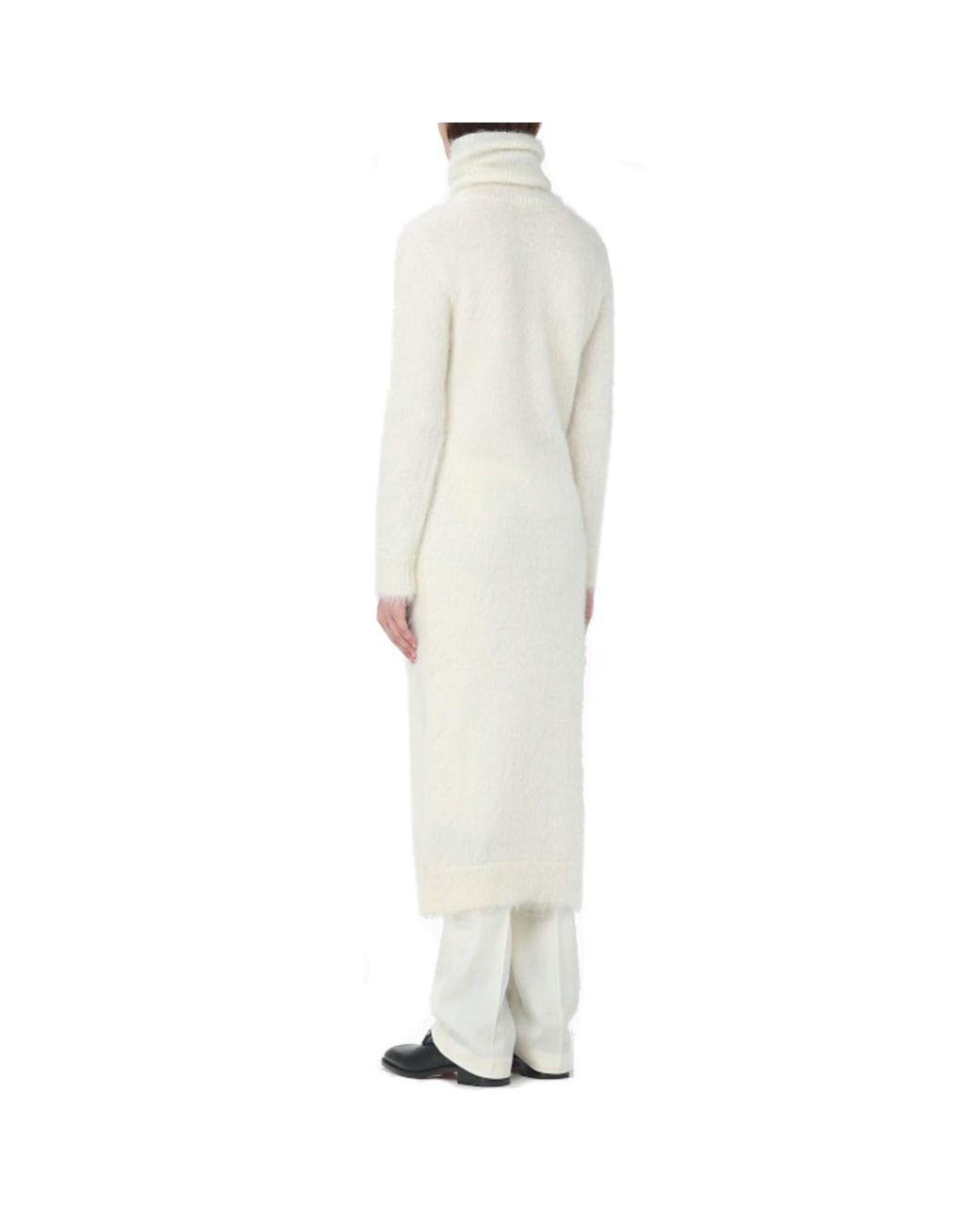 Extra Long Mohair Pull Saint Laurent pour homme en coloris White