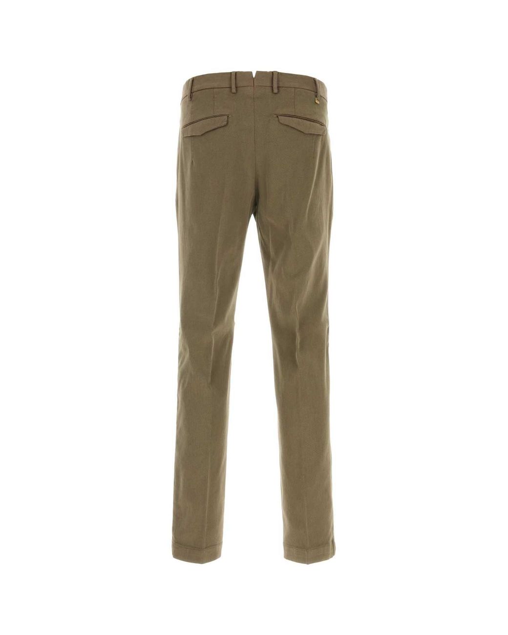 PT Torino Green Mud Stretch Cotton Pant For for men