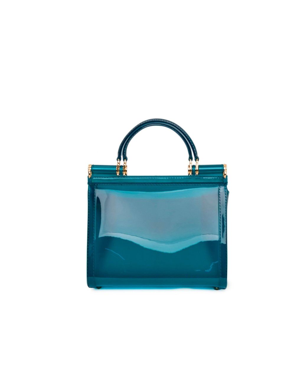 Dolce Gabbana Sicily Rubber Bag in Blue Lyst