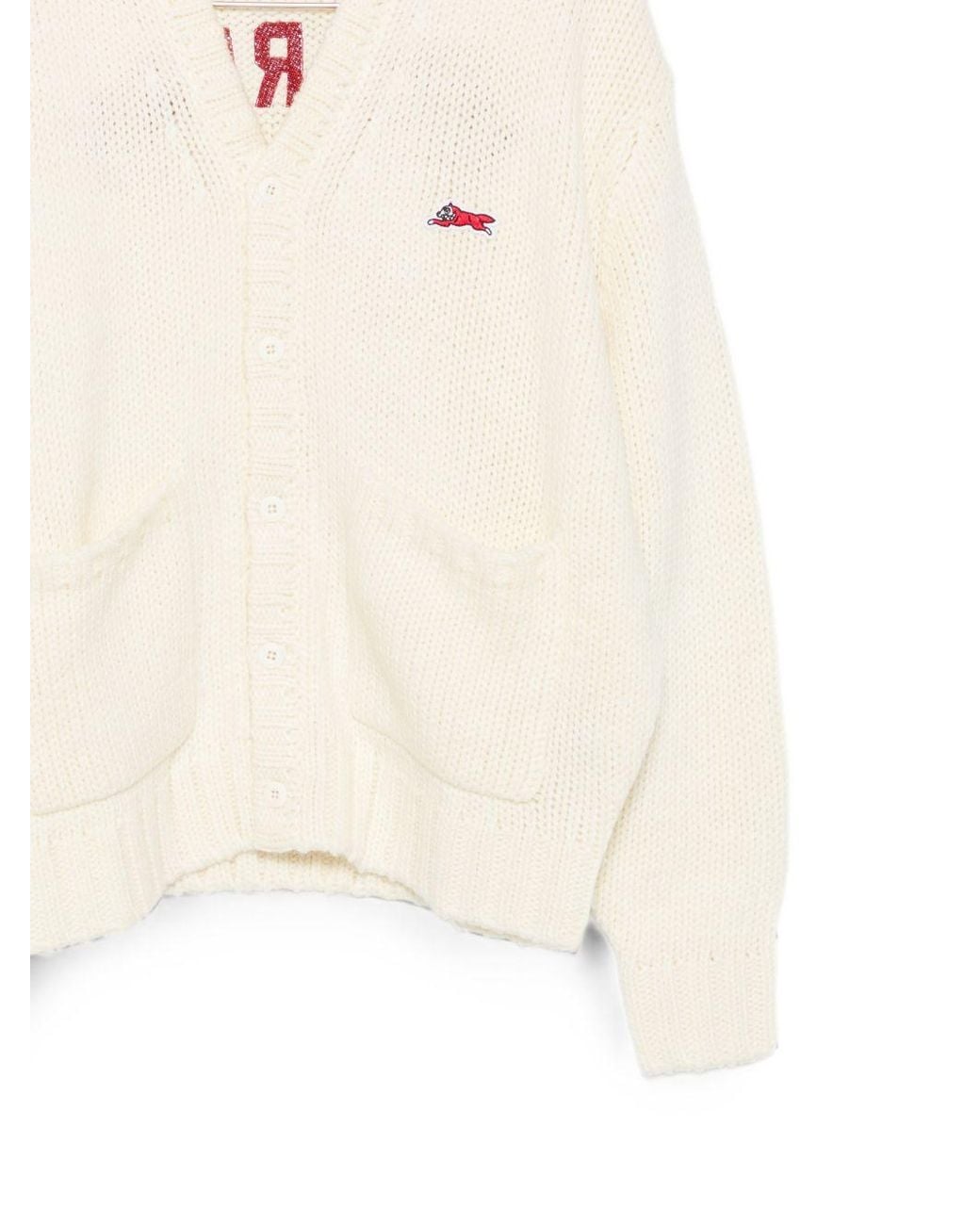ICECREAM White Wool Blend Cardigan