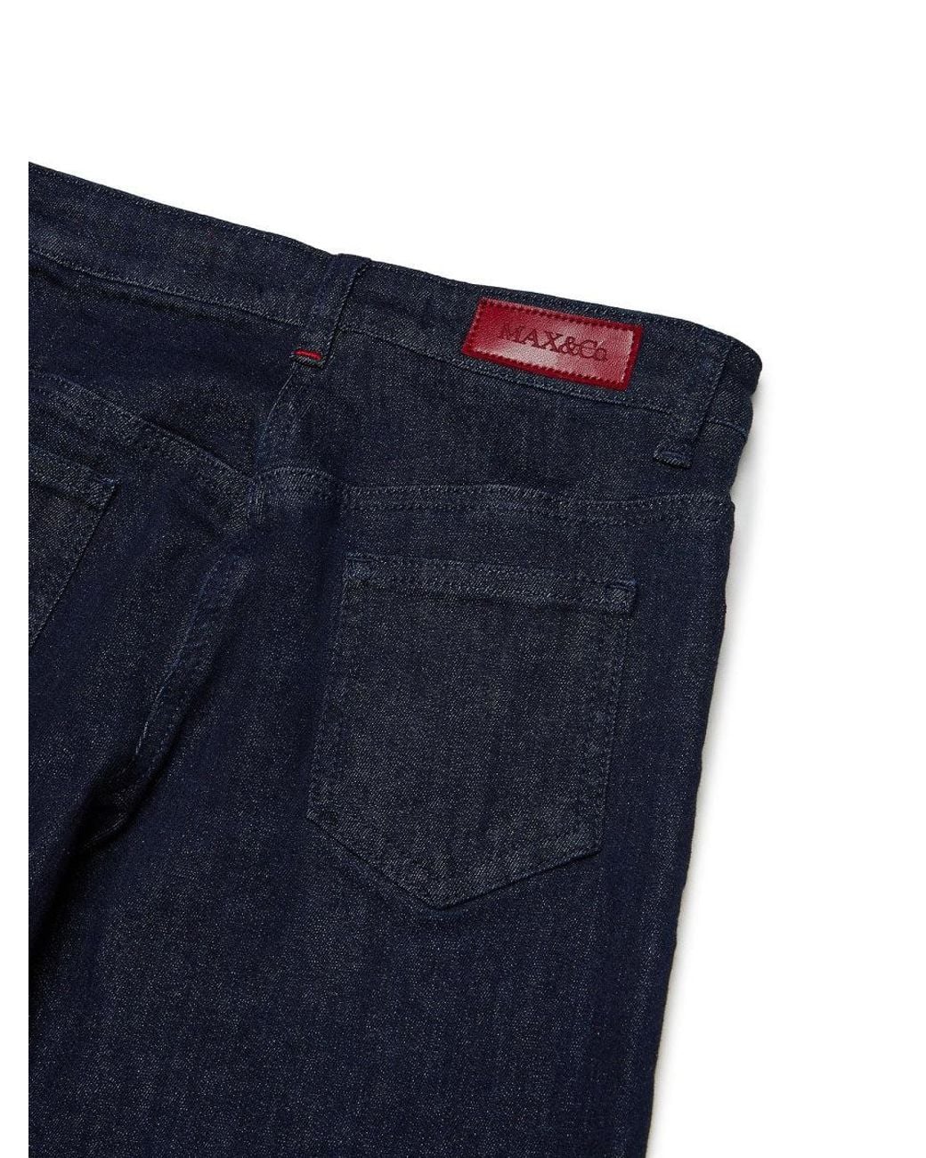 MAX&Co. Blue Maxp1F Wide Cropped