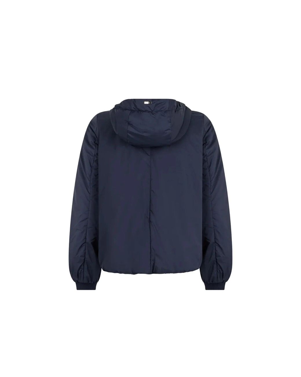 Herno Blue Hooded Padded Jacket
