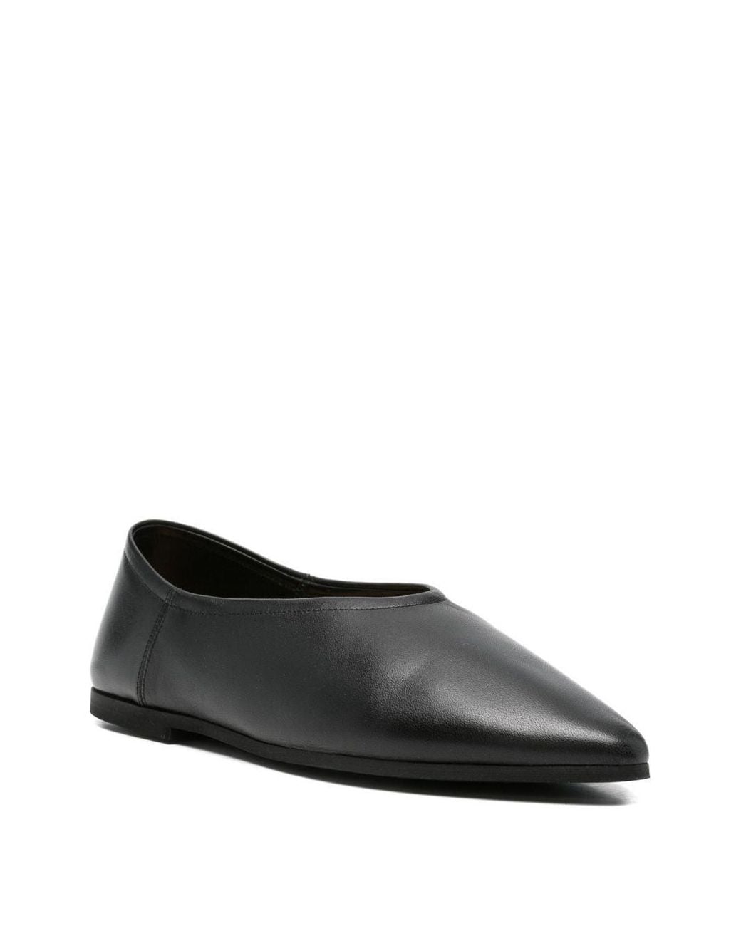 babú Milano Black City Ballet Flats