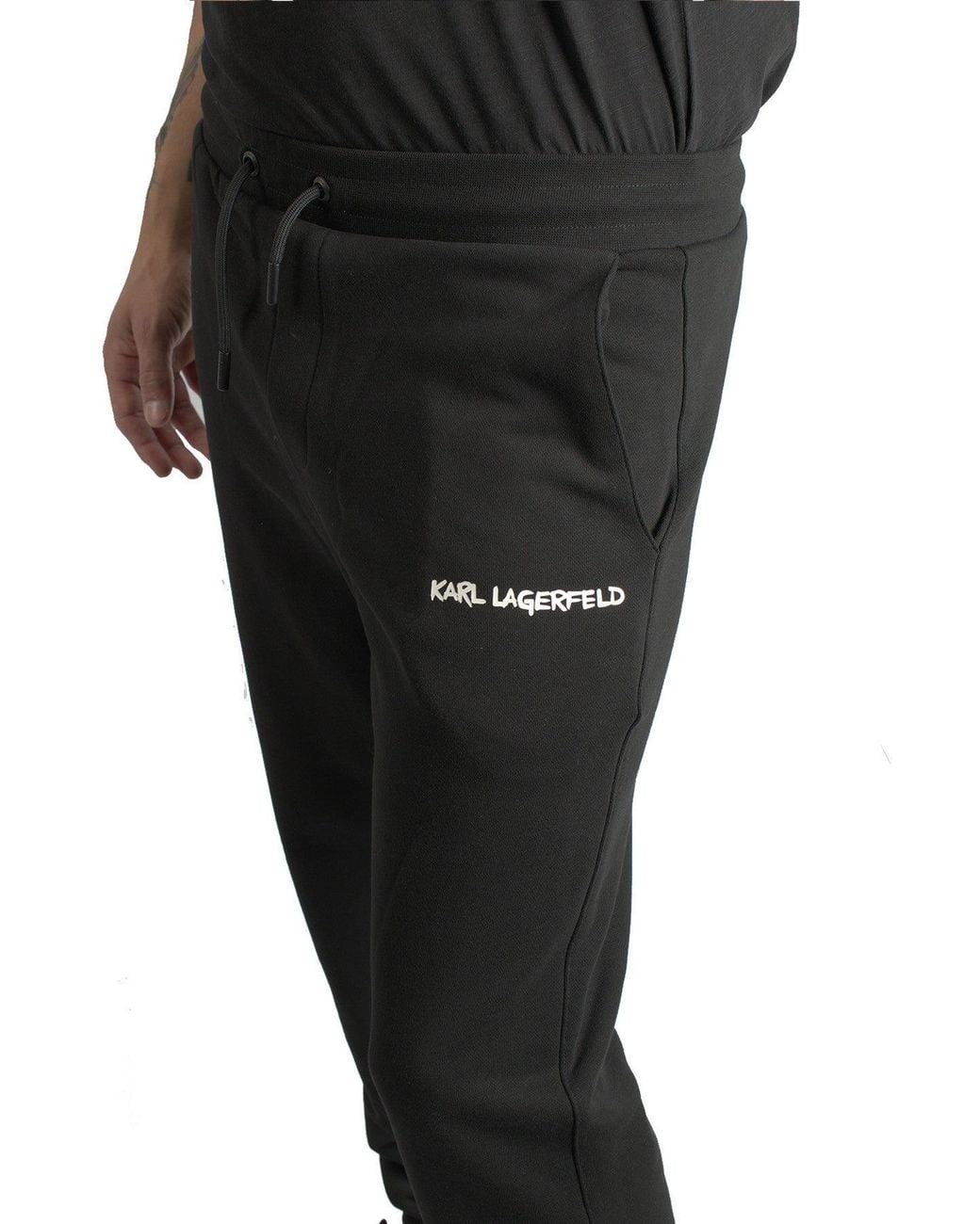 Karl Lagerfeld Black Jump Sweats