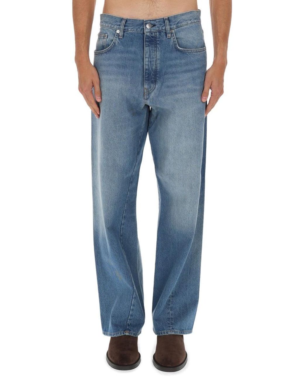 sunflower Blue "Wide Twist" Jeans for men