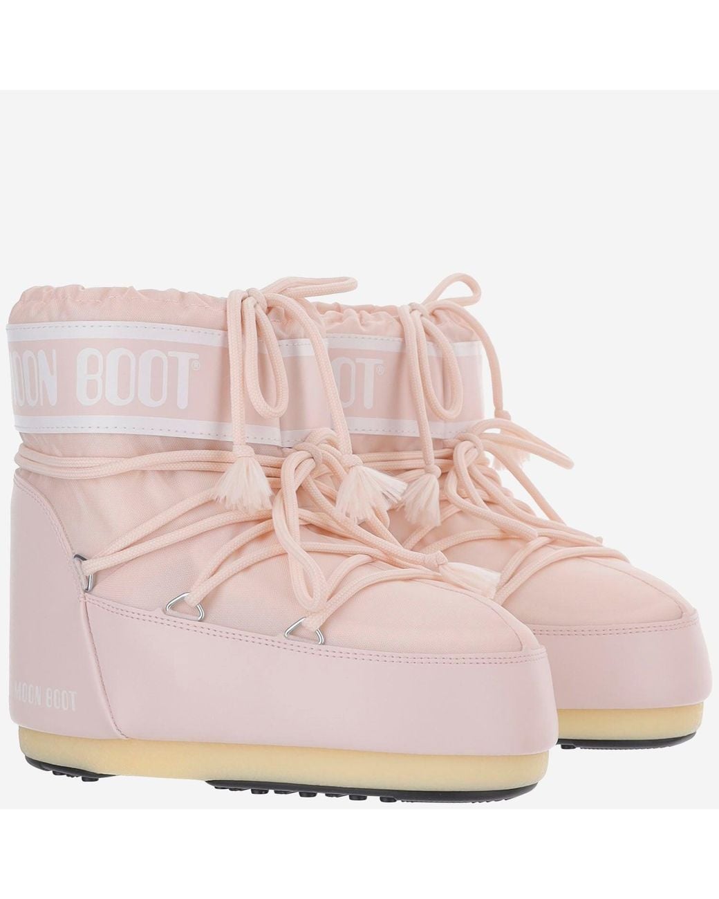 Moon Boot Pink Icon Low Ankle Boots