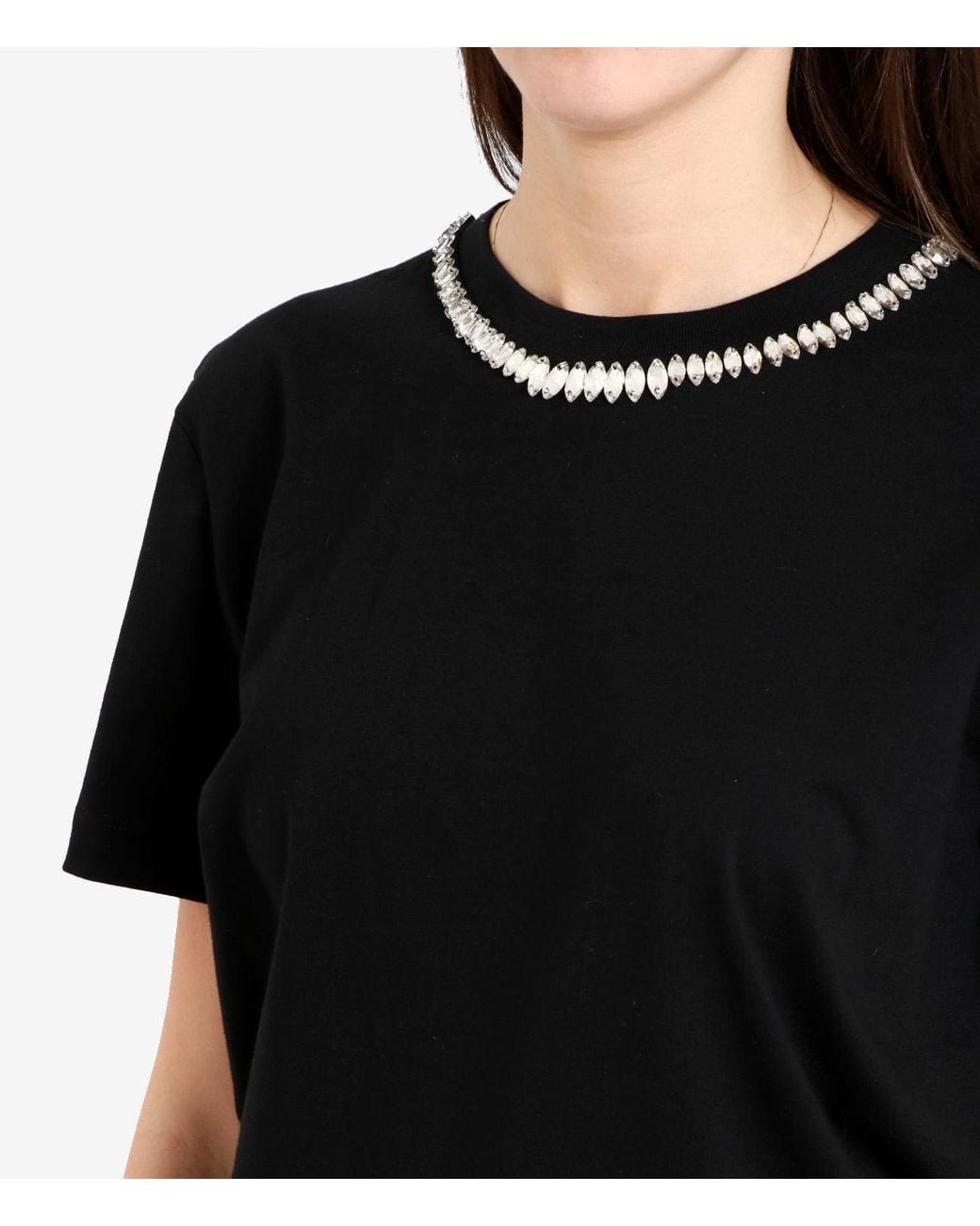 Semicouture Black T Shirts And Polos
