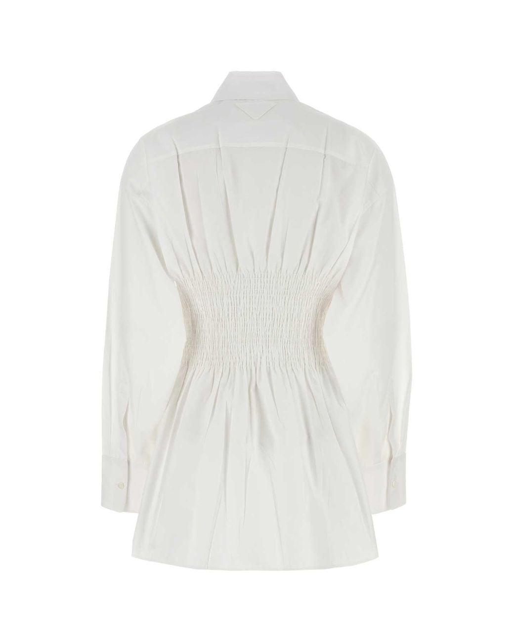 Prada White Poplin Shirt